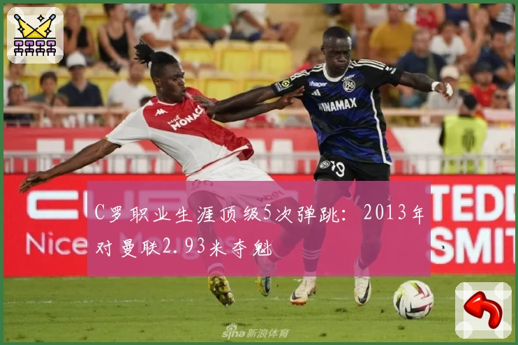 C罗职业生涯顶级5次弹跳：2013年对曼联2.93米夺魁